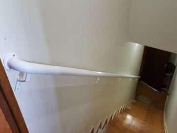 Guarda corpo e corrimão tubular em Alumínio3